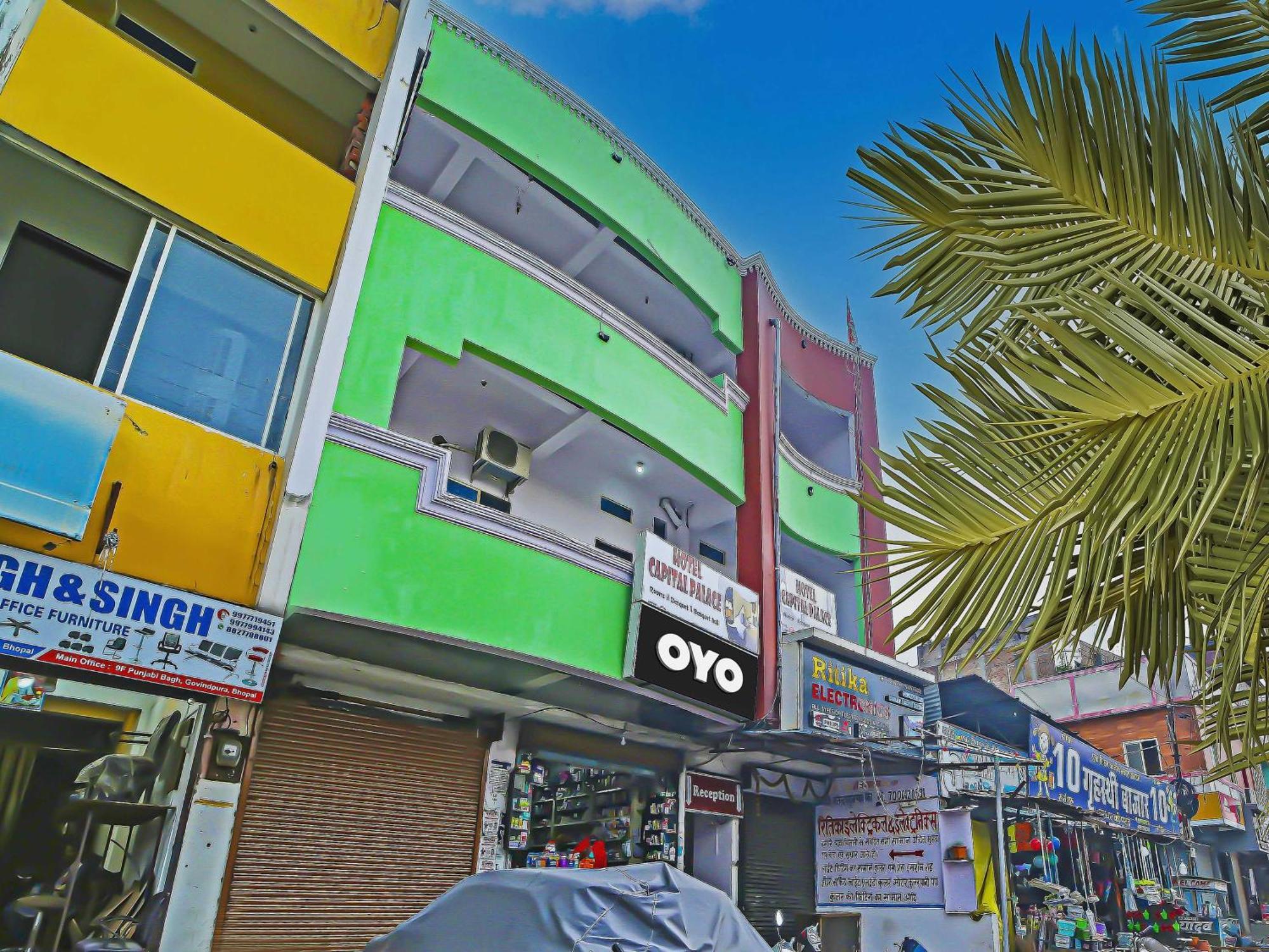 Oyo Flagship Hotel Capital Palace Bhopal Exterior foto
